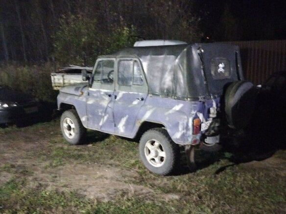 1993 УАЗ 31512, синий, 210000 рублей - вид 1