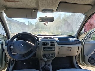 2002 Renault Symbol I Рестайлинг, серый, 165000 рублей, вид 5
