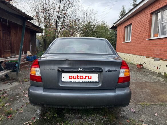 2006 Hyundai Accent ТагАЗ II, серебристый, 280000 рублей - вид 3