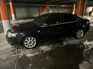 2006 Audi A4 III (B7), чёрный, 555000 рублей, вид 3