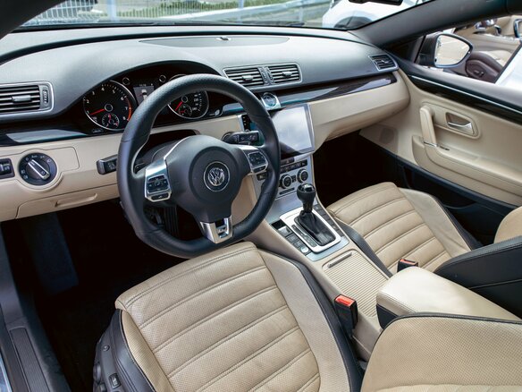 2013 Volkswagen Passat CC I Рестайлинг, коричневый, 1595000 рублей - вид 12