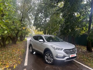 2015 Hyundai Santa Fe III Рестайлинг, серебристый, 2150000 рублей, вид 4