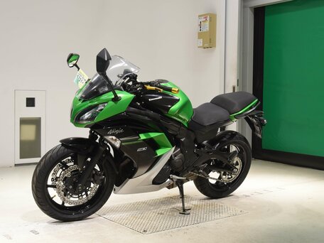 2015 Kawasaki Ninja 400, зелёный, 450000 рублей, вид 4
