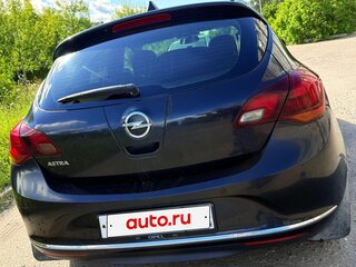 2013 Opel Astra J Рестайлинг, чёрный, 790000 рублей, вид 2