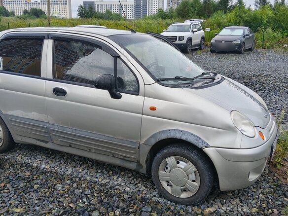 2008 Daewoo Matiz I Рестайлинг, серебристый, 150000 рублей - вид 1