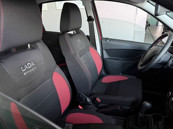 2025 Lada (ВАЗ) Granta Sport I Рестайлинг, красный, 1657000 рублей - вид 18