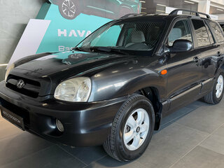 2008 Hyundai Santa Fe Classic Classic, чёрный, 479000 рублей, вид 1