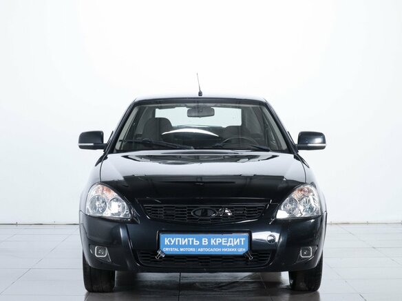 2011 Lada (ВАЗ) Priora I, чёрный, 379000 рублей - вид 1