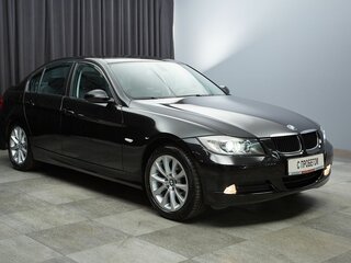 2007 BMW 3 серии 320i V (E90/E91/E92/E93), чёрный, 958000 рублей, вид 3