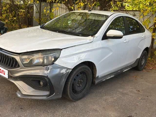 2015 Lada (ВАЗ) Vesta I, белый, 300000 рублей, вид 3