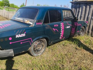 2006 Lada (ВАЗ) 2107, зелёный, 100000 рублей, вид 4