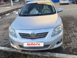 2008 Toyota Corolla X (E140, E150), серебристый, 460000 рублей, вид 1
