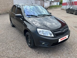 2015 Lada (ВАЗ) Granta I, чёрный, 290000 рублей, вид 2