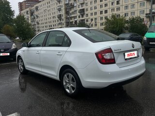 2019 Skoda Rapid I Рестайлинг, белый, 1070000 рублей, вид 4