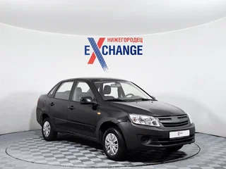 2012 Lada (ВАЗ) Granta I, чёрный, 212000 рублей, вид 2