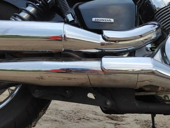 2008 Honda Shadow 750, чёрный, 515000 рублей - вид 24