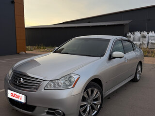 2008 Nissan Fuga I Рестайлинг, серебристый, 450000 рублей, вид 1