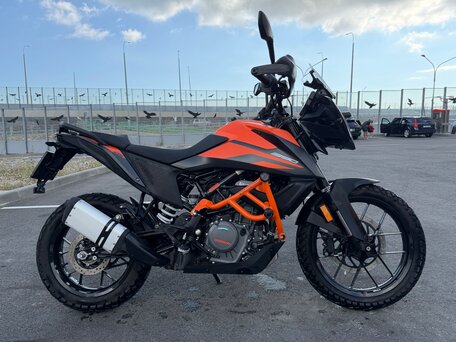 2021 KTM 390 Adventure, оранжевый, 569000 рублей, вид 2