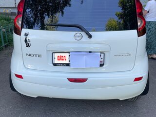 2013 Nissan Note I Рестайлинг, белый, 1050000 рублей, вид 5