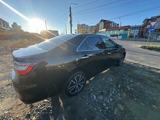 2016 Toyota Camry VII (XV50) Рестайлинг, чёрный, 1980000 рублей, вид 5