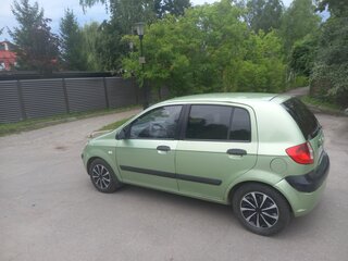 2008 Hyundai Getz I Рестайлинг, зелёный, 450000 рублей, вид 5
