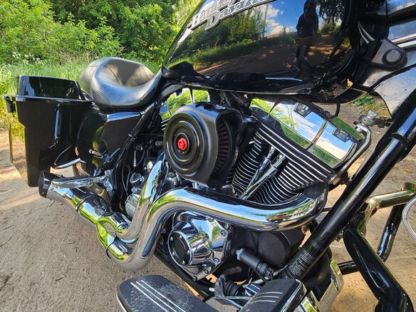 2012 Harley-Davidson Street Glide, чёрный, 950000 рублей - вид 1