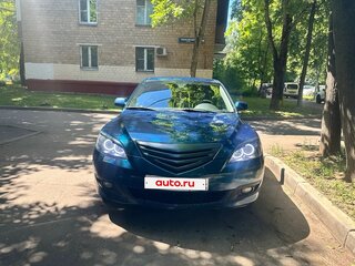 2007 Mazda 3 I (BK) Рестайлинг, синий, 520000 рублей, вид 2