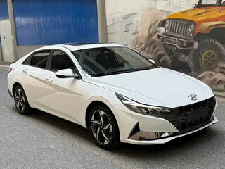 2022 Hyundai Elantra VII (CN7), белый, 1510004 рублей, вид 4