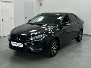 2024 Lada (ВАЗ) Vesta I Рестайлинг (NG), чёрный, 1290000 рублей, вид 1