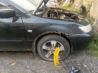 2006 Mitsubishi Lancer IX Рестайлинг, чёрный, 160000 рублей, вид 3