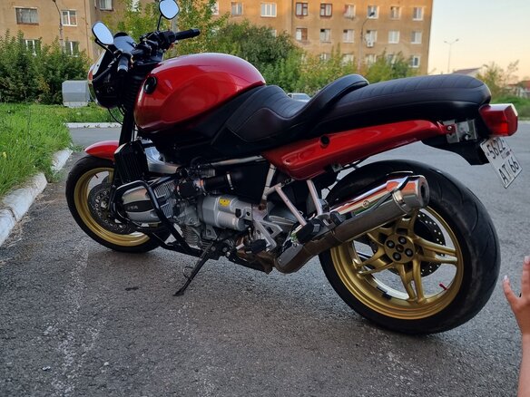1999 BMW R 1100 R, красный, 330000 рублей - вид 2