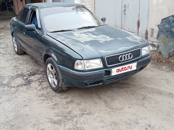 1991 Audi 80 V (B4), зелёный, 130000 рублей - вид 2
