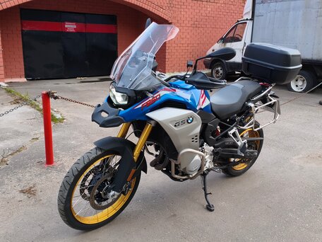 2019 BMW F 850 GS Adventure, синий, 1229000 рублей, вид 2