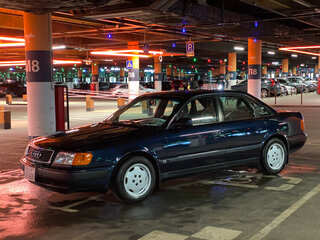1991 Audi 100 IV (C4), синий, 560000 рублей, вид 2