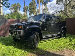 2004 Hummer H2 I, чёрный, 2050000 рублей, вид 1