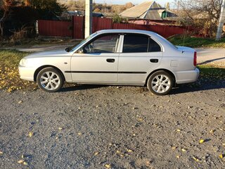 2006 Hyundai Accent ТагАЗ II, серебристый, 450000 рублей, вид 4