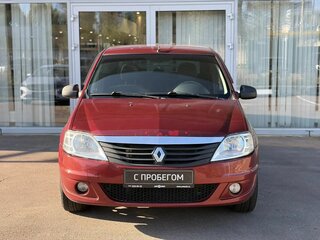 2011 Renault Logan I Рестайлинг, красный, 390000 рублей, вид 2