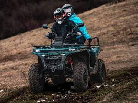 2026 CFMoto CFORCE 400 EPS, зелёный, 879900 рублей, вид 4
