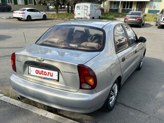 2008 Chevrolet Lanos I, серебристый, 129000 рублей, вид 4