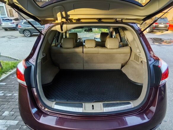 2013 Nissan Murano II (Z51) Рестайлинг 2, пурпурный, 1150000 рублей - вид 5