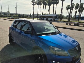 2014 Skoda Fabia Scout II Рестайлинг, синий, 1050000 рублей, вид 4