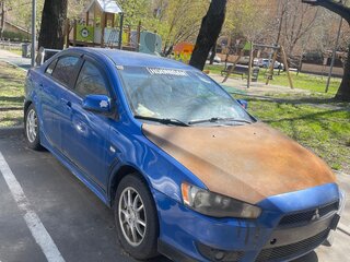 2008 Mitsubishi Lancer X, синий, 1000630 рублей, вид 5