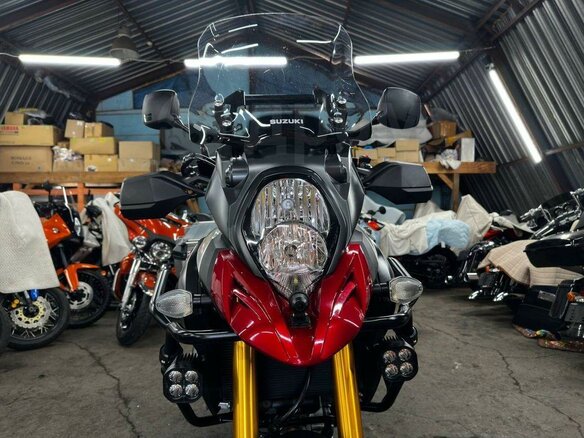 2015 Suzuki V-Strom 1000, красный, 780000 рублей - вид 6