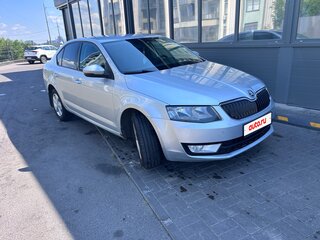 2014 Skoda Octavia III (A7), серебристый, 975000 рублей, вид 3