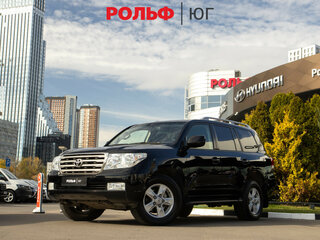 2011 Toyota Land Cruiser 200 Series, чёрный, 3038000 рублей, вид 1