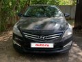 2014 Hyundai Solaris I Рестайлинг, чёрный