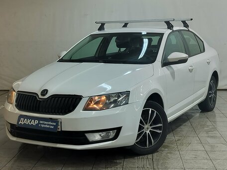 2014 Skoda Octavia III (A7), белый, 650000 рублей, вид 1