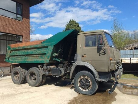 1991 КамАЗ 5511, зелёный, 420000 рублей, вид 1