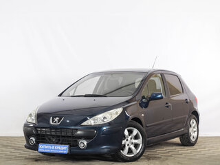 2007 Peugeot 307 I Рестайлинг, синий, 349000 рублей, вид 3