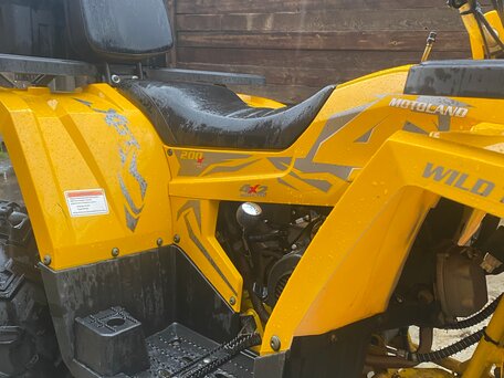 2020 Motoland Wild Track 200 X Pro, жёлтый, 169000 рублей, вид 4